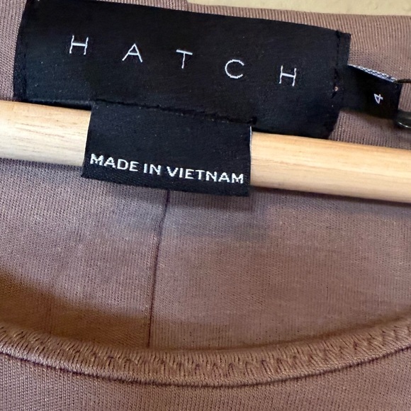 Hatch Sleeveless Jamie Maternity Dress in Soft Mauve NWT Size 4 - Picture 5 of 8